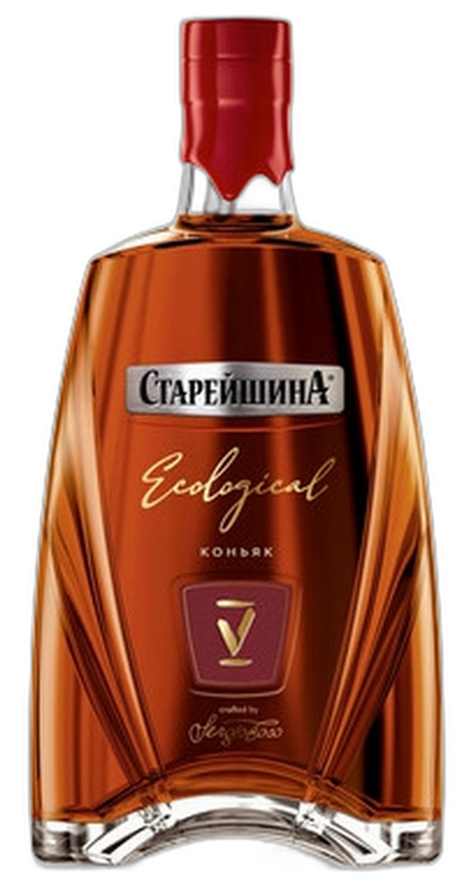 Коньяк пятилетний "Старейшина" 0,5л