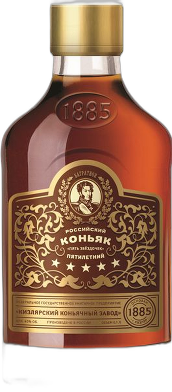 Российский 5 звездочек 0,1л Кизляр
