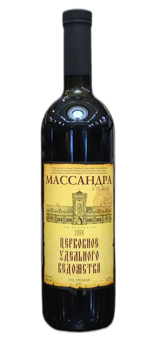 Церковное удельного ведомства слад.кр.0,75л Массандра