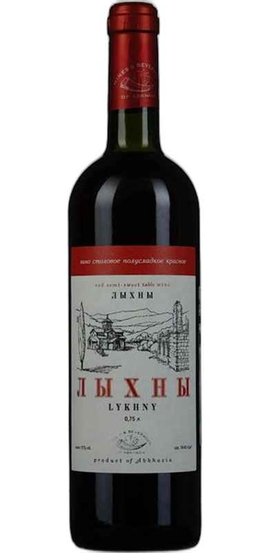 Лыхны п/сладкое красное 0,75л