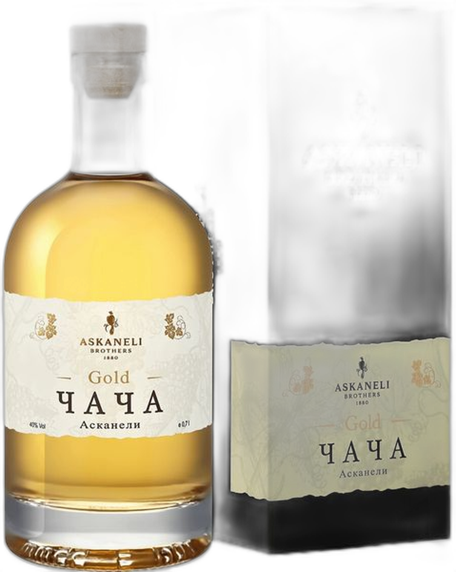 Виноградная водка "Чача Асканели Золотая"