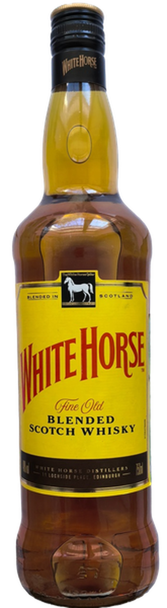 Виски купажирoванный "White Horse Blended Scotch Whisky" 0.7 л.