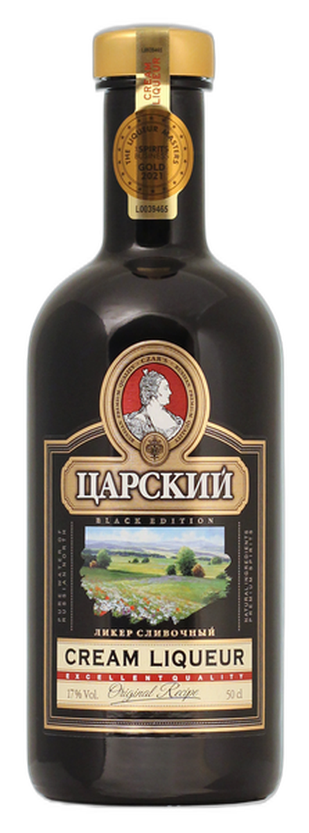 Ликер эмульсионный "ЦАРСКИЙ СЛИВОЧНЫЙ" 0,5л 19%