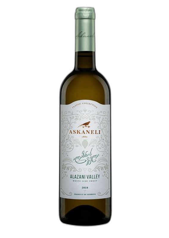 Алазанская Долина бел. п/сл.  Асканели 0,75л