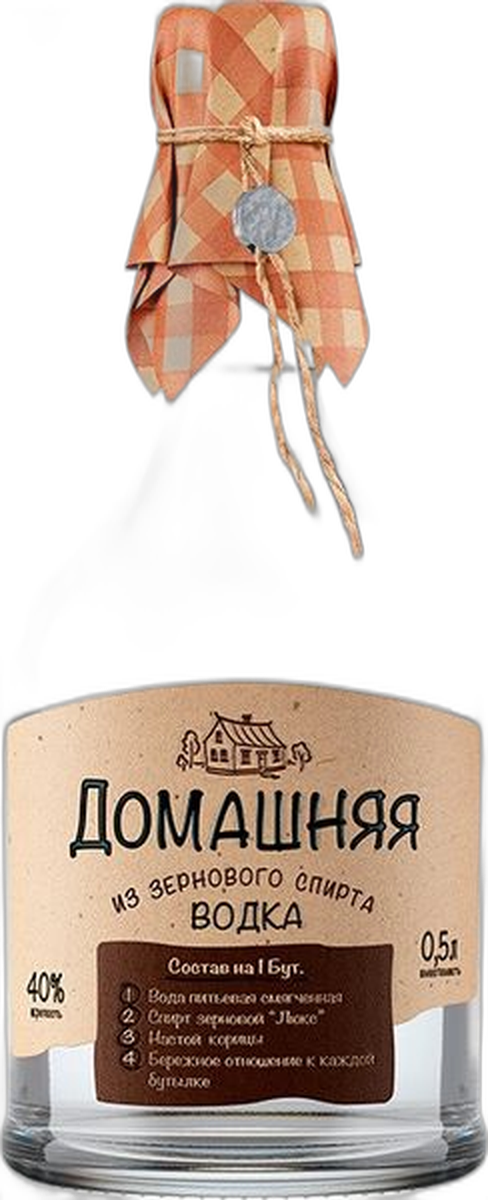 Водка "ПИТЕЙНЫЙ ДОМ ДОМАШНЯЯ "