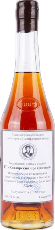 Коньяк Кизлярский Праздничный КС с сургучной печатью