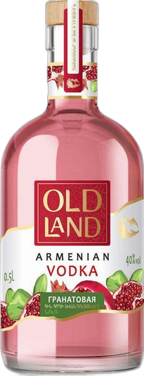 Армянская Гранатовая водка особая "OLD LAND"/"ОЛД ЛЭНД" 0.5 л.