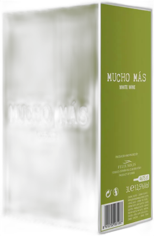 ВИНО БЕЛОЕ ПОЛУСУХОЕ "МУЧО МАС"