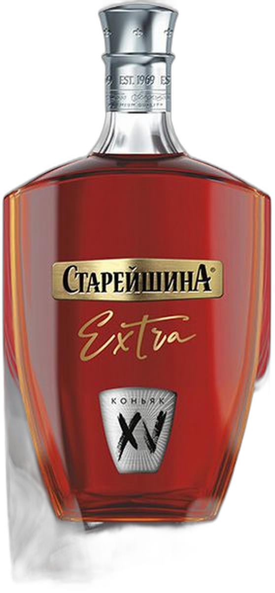 Коньяк старый "КС" "Старейшина ЭКСТРА" пятнадцатилетний
