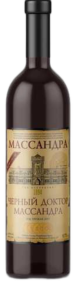 Черный доктор Массандра красное десертное