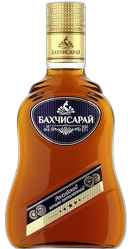Коньяк пятилетний "Бахчисарай" 0,25л
