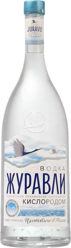 Водка "ЖУРАВЛИ"