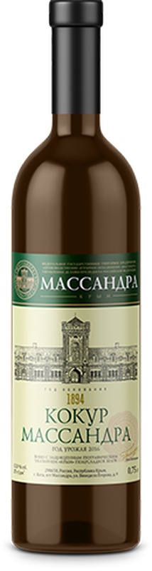 Кокур  белое п/сл. Массандра 0,75л