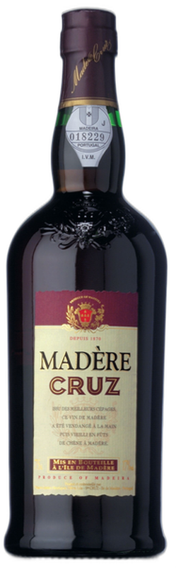 Крепленое вино крепкое (мадера) марочное "Мадера Круз", креп. 17%, 0,75л