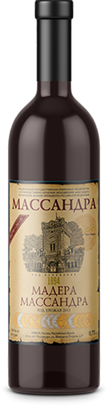 Мадера  Массандра ликерное бел.0,75л