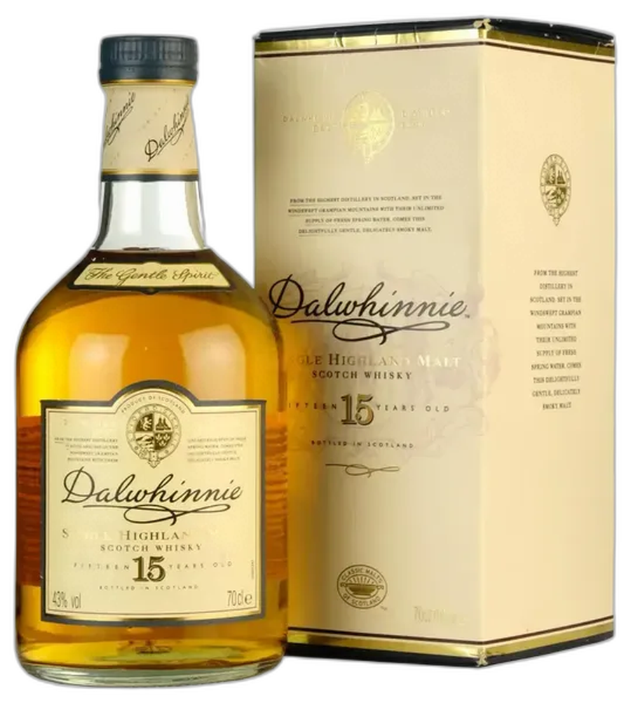 Dalwhinnie Malt 15 Years Old with box 0.7 л