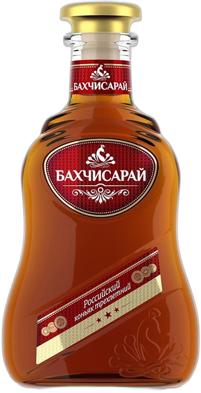 Коньяк трехлетний "Бахчисарай"