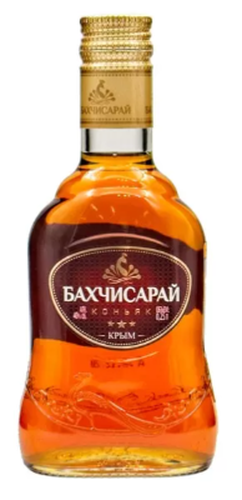 Коньяк трехлетний "Бахчисарай" 0,25л