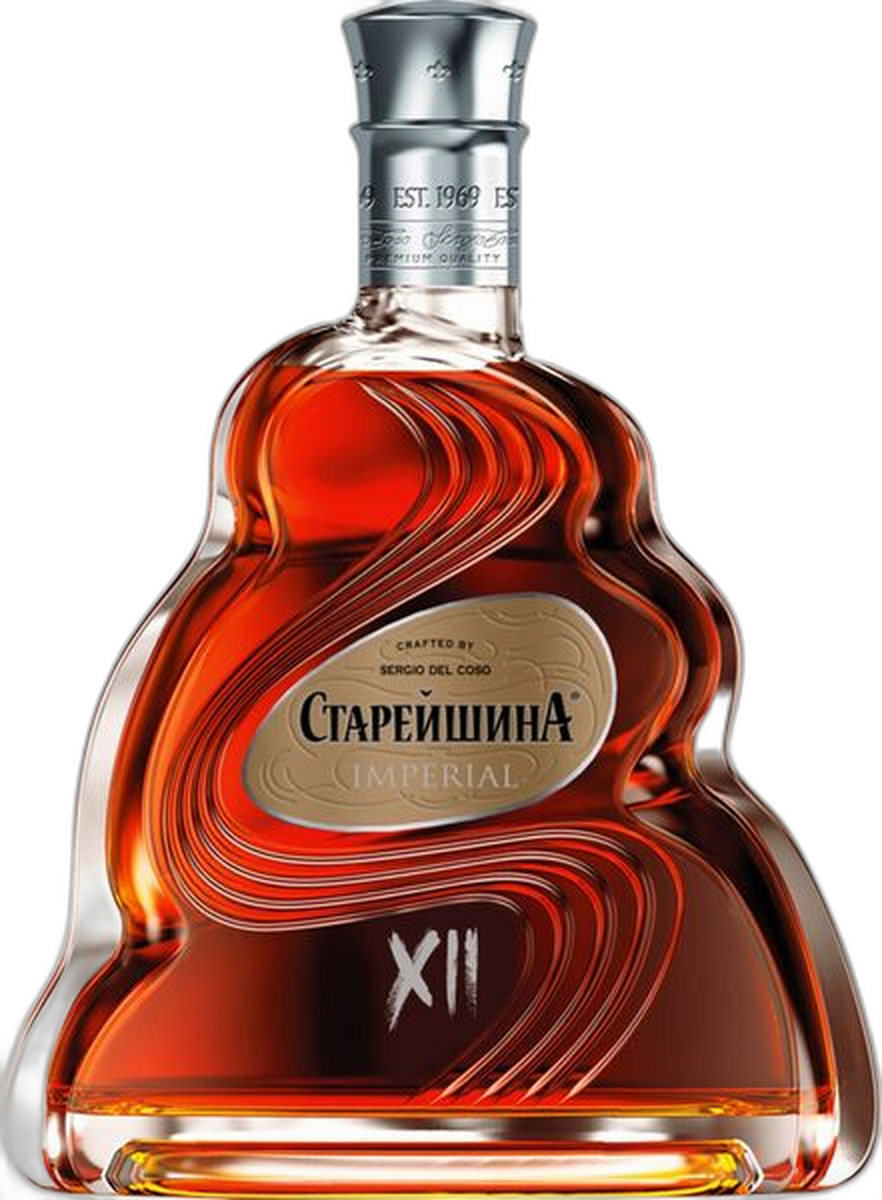 Коньяк старый «КС» «Старейшина ИМПЕРИАЛ» двенадцатилетний»
