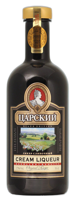Ликер эмульсионный "ЦАРСКИЙ СЛИВОЧНЫЙ" 0,5л 19%