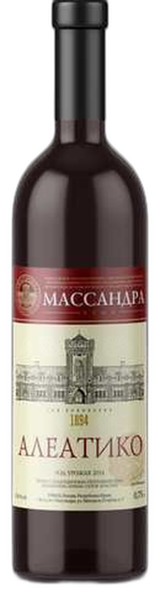 Алеатико сухое красное 0,75л Массандра