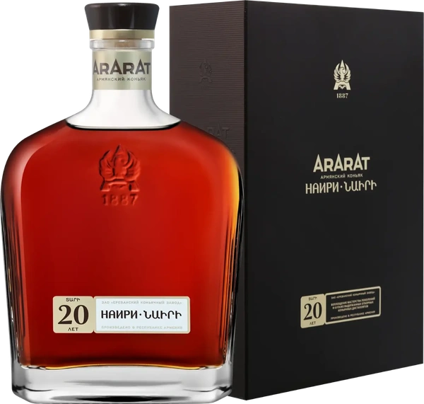 Коньяк Армянский марочный "АРАРАТ НАИРИ" очень старый "ОС"