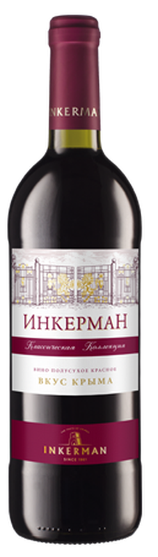 Инкерман полусухое красное