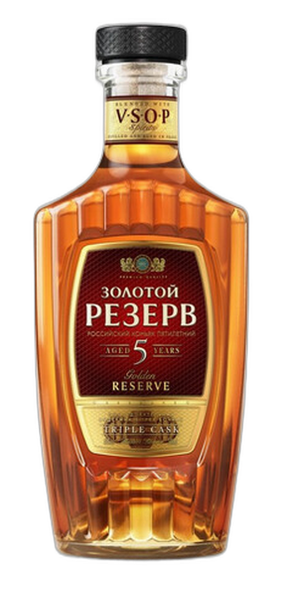 Коньяк пятилетний "ЗОЛОТОЙ РЕЗЕРВ"