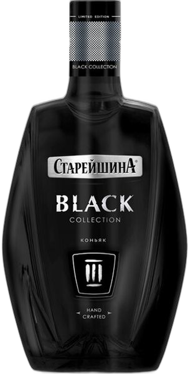 Коньяк трехлетний "Старейшина БЛЭК КОЛЛЕКШН"