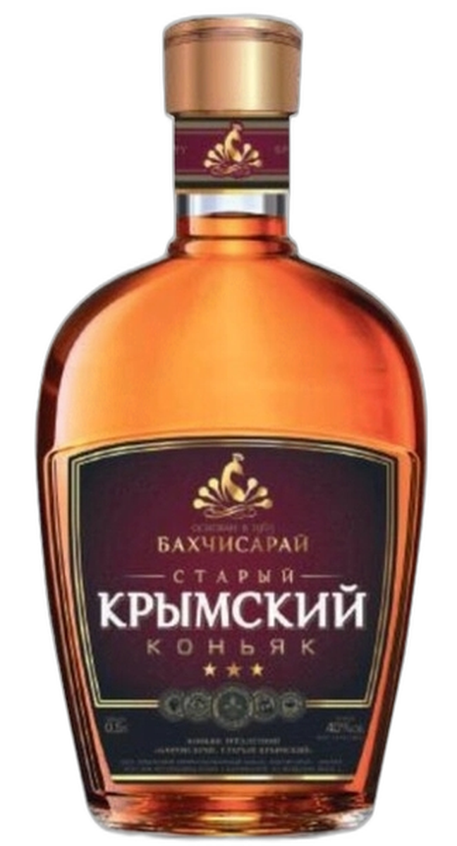 Коньяк трёхлетний "БАХЧИСАРАЙ СТАРЫЙ КРЫМСКИЙ"