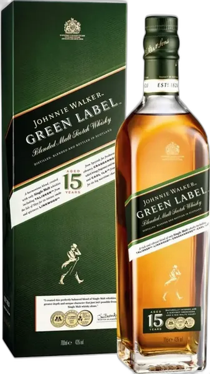 Johnnie Walker 15 YO  Green Lable