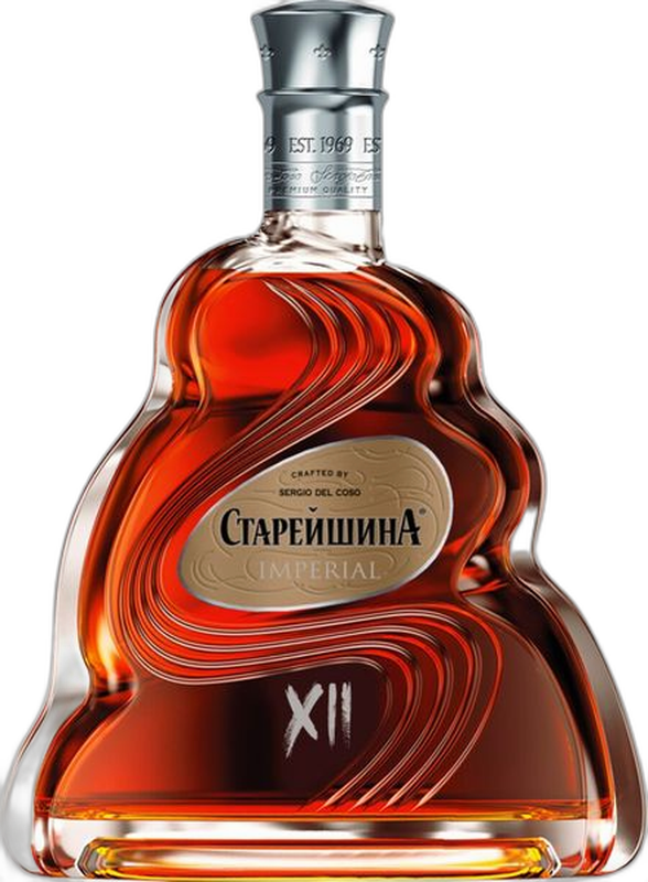 Коньяк старый «КС» «Старейшина ИМПЕРИАЛ» двенадцатилетний»