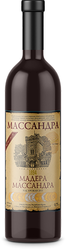 Мадера  Массандра ликерное бел.0,75л