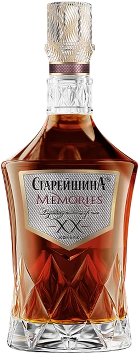 Коньяк очень старый «ОС» «Старейшина МЕМОРИС» двадцатилетний»