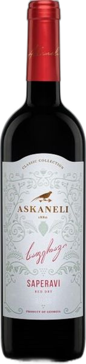 Саперави красное сухое  Асканели 0,75л