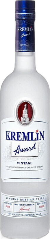 Водка "КРЕМЛИН ЭВОРД ВИНТАЖ" ("KREMLIN AWARD VINTAGE")