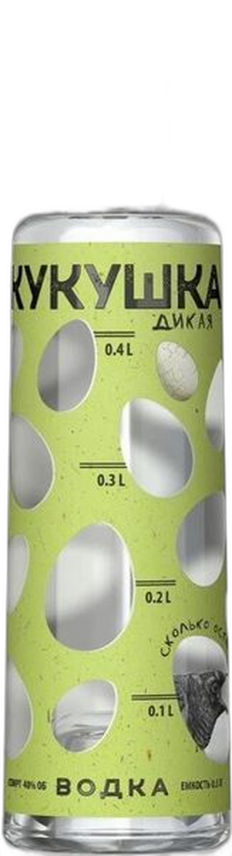 Водка «КУКУШКА ДИКАЯ»
