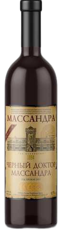 Черный доктор Массандра красное десертное