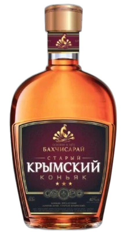 Коньяк трёхлетний "БАХЧИСАРАЙ СТАРЫЙ КРЫМСКИЙ"