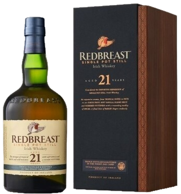 Redbreast 21 Years Single Pot Still Irish Whiskey