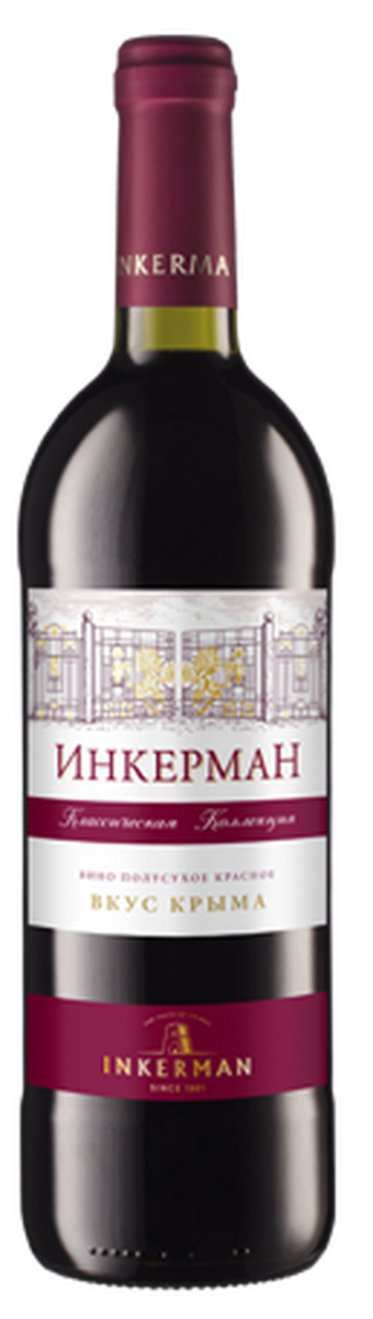 Инкерман полусухое красное