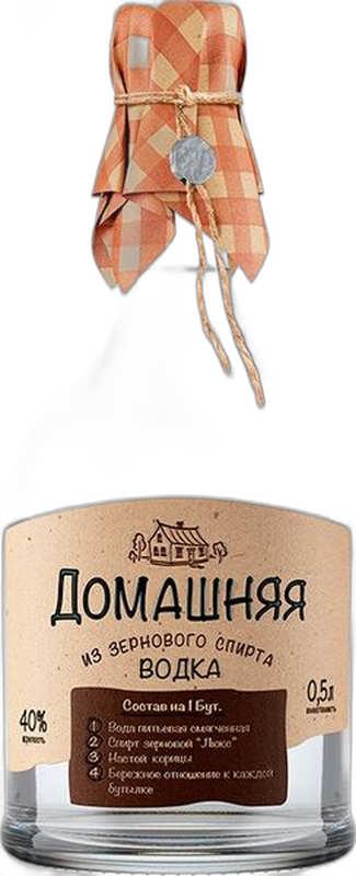 Водка "ПИТЕЙНЫЙ ДОМ ДОМАШНЯЯ "