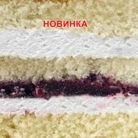 Йогуртовый с черникой